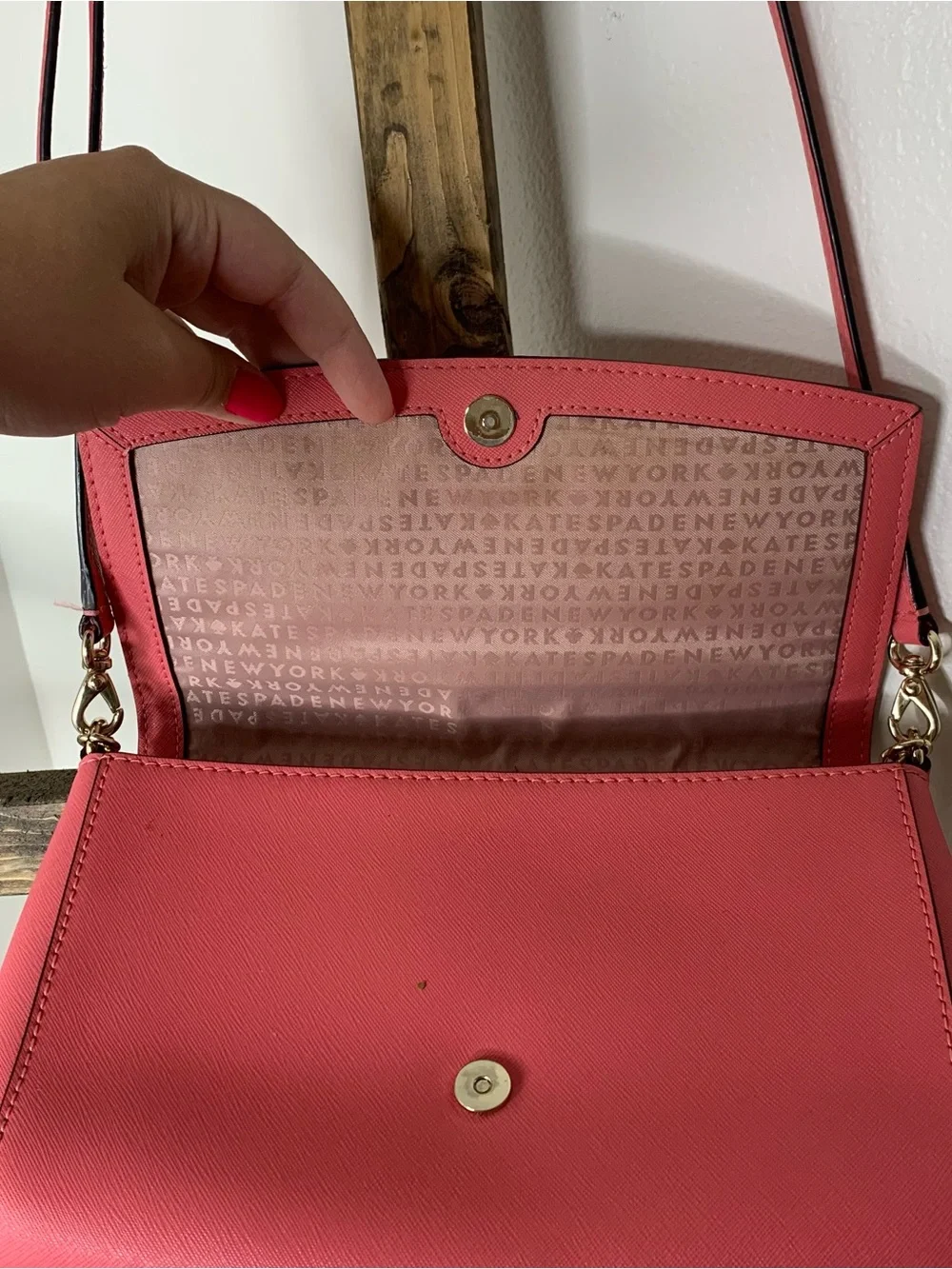 Kate Spade Pink Crossbody Shoulder Bag